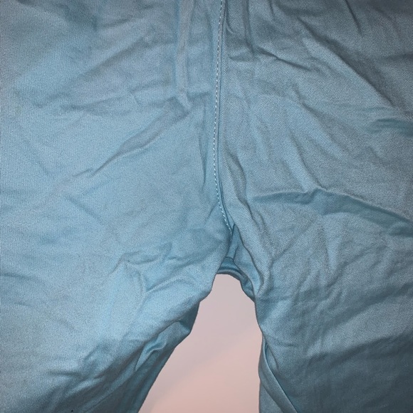 Men’s Size 34 Light Blue Flat Front Shorts - Picture 13 of 13